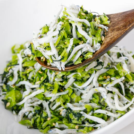 野沢菜ちりめんイメージ